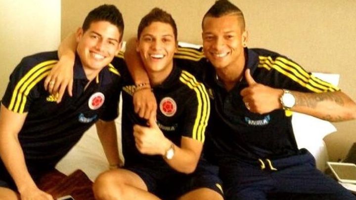 Juan Fernando Quintero, volante del Shenzhen, publicó un mensaje de apoyo a Fredy Guarín, quien está viviendo problemas familiares en estos momentos