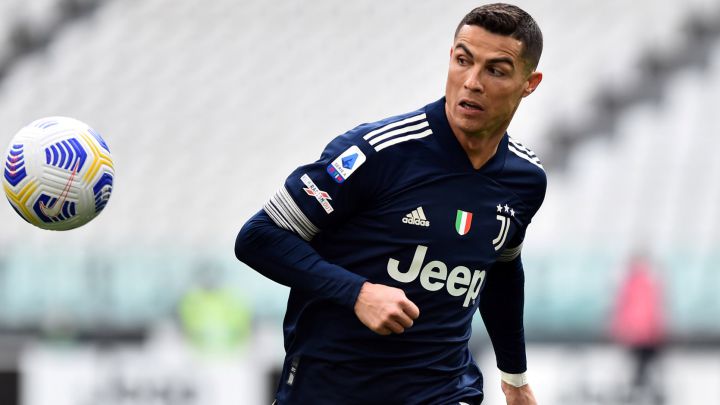 Cristiano Ronaldo ante el Benevento en Turín