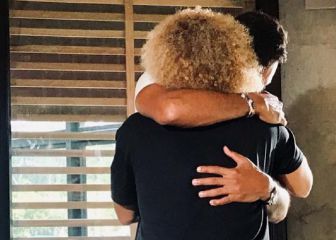 El Pibe Valderrama arropa a Fredy Guarín