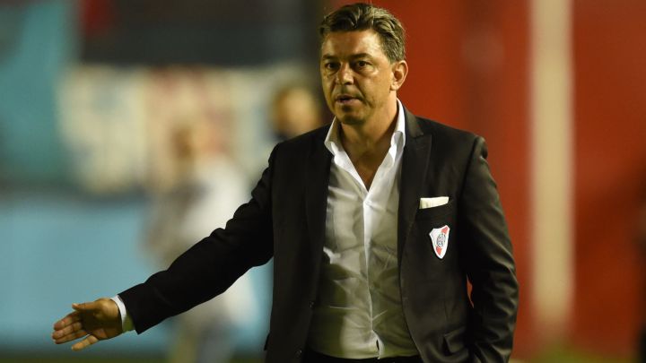 Marcelo Gallardo, DT de River Plate, afirmó que sigue confiando en Santos Borré y hasta que no lo vea pensando en algo diferente, seguirá como titular