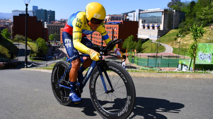 Sergio Higuita, corredor colombiano del EF Education - Nippo