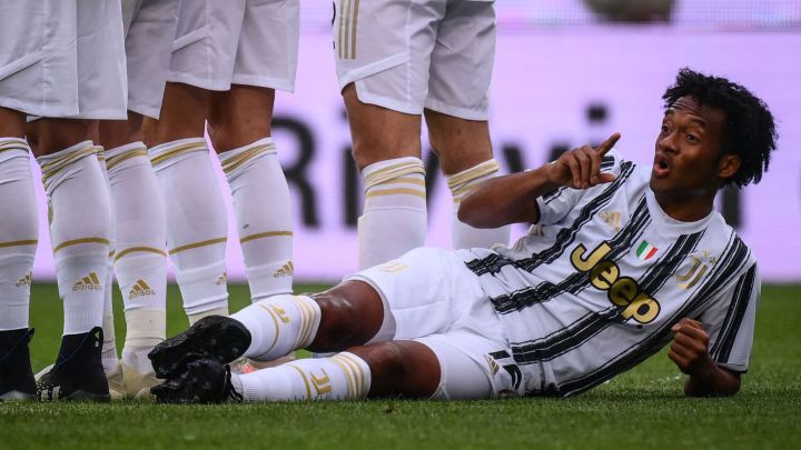 Juan Guillermo Cuadrado, lateral derecho colombiano de la Juventus