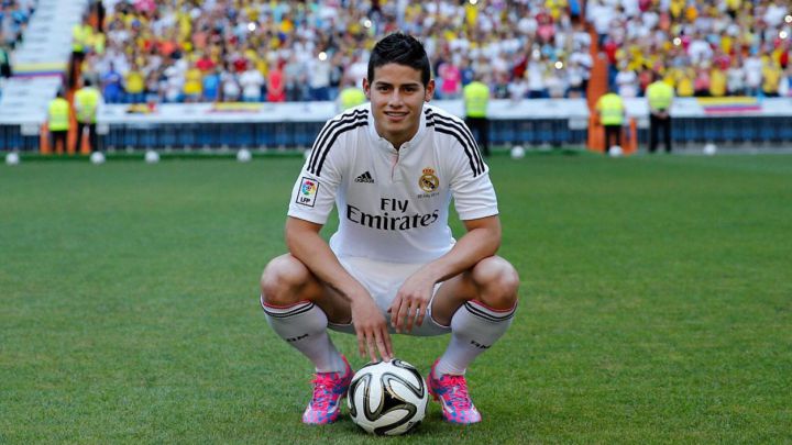 James Rodríguez, futbolista colombiano