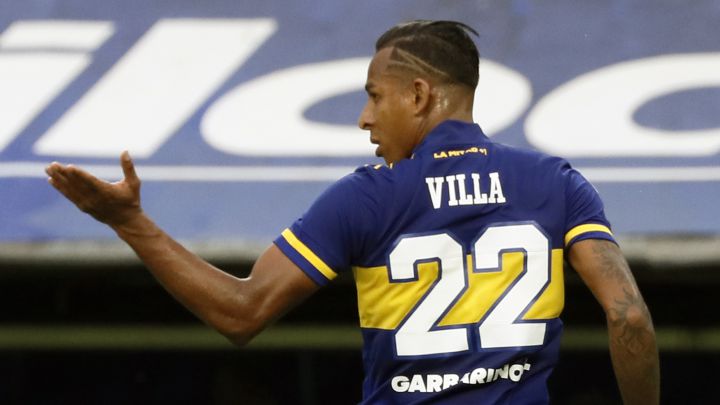 Sebastián Villa, jugador de Boca Juniors