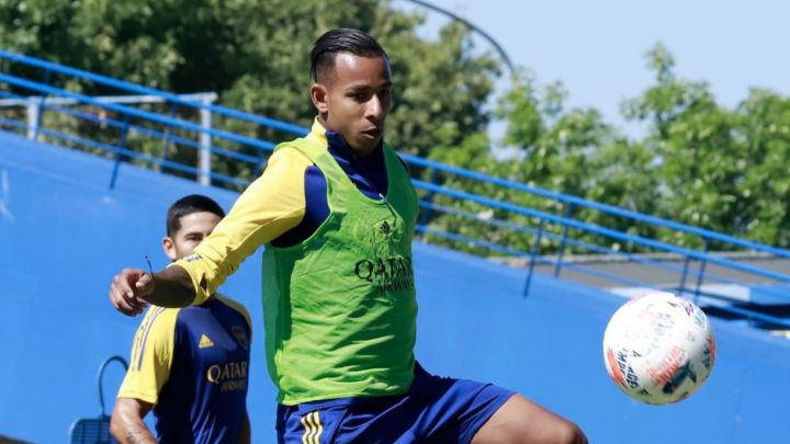 Sebastián Villa, jugador de Boca Juniors