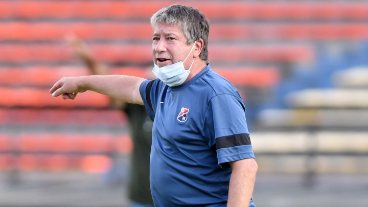 Hernán Darío 'Bolillo' Gómez, director técnico del Medellín