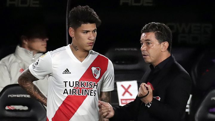 Jorge Carrascal, jugador de River Plate