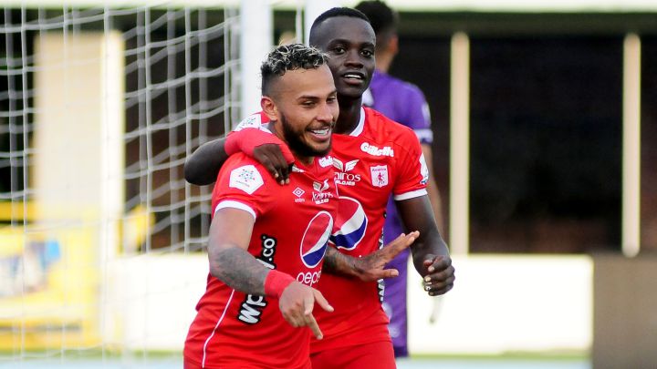 Duván Zapata y Santiago Mosquera, jugadores de América de Cali