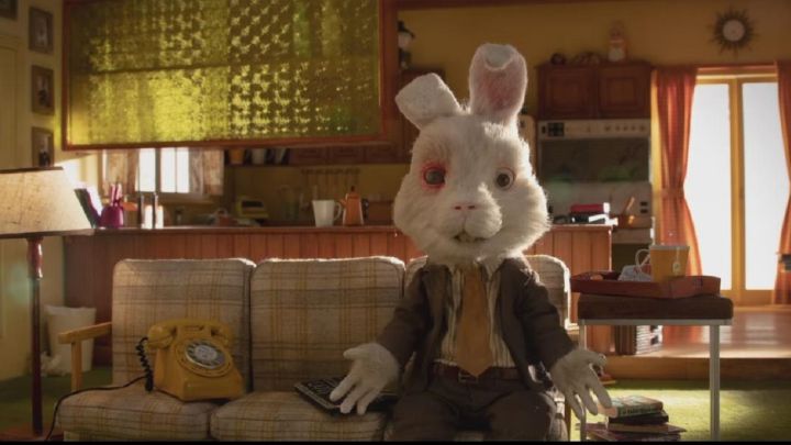 El conejo Ralph habla sobre las pruebas de productos cosméticos en animales.