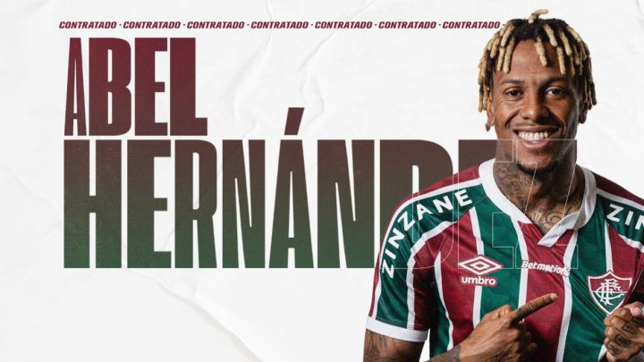 Abel Hernández es el nuevo refuerzo de Fluminense, rival de Junior de Barranquilla e Independiente Santa Fe en la Copa Conmebol Libertadores