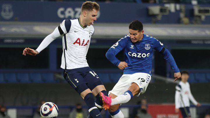 Carlo Ancelotti, DT del Everton, habló luego de finalizar el encuentro ante el Tottenham sobre la actuación de James Rodríguez, quien fue uno de los mejores