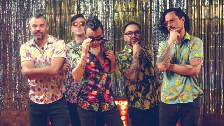 Los integrantes de Doctor Krápula posan para una foto de Instagram.