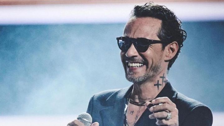 El cantante Marc Anthony en una de sus presentaciones.