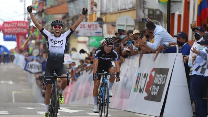 Aldemar Reyes ganó la quinta etapa de la Vuelta a Colombia que se corrió desde Armenia hasta Belalcázar con un recorrido de 146 kilómetros en el Eje