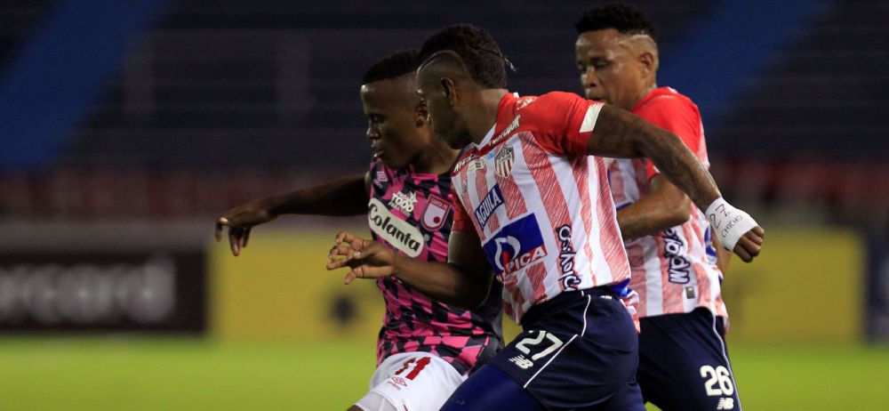 Junior y Santa Fe empataron 1-1 por la fecha 1 de la Copa Libertadores.