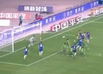 Revive la asistencia y el gol de Giovanni Moreno en China