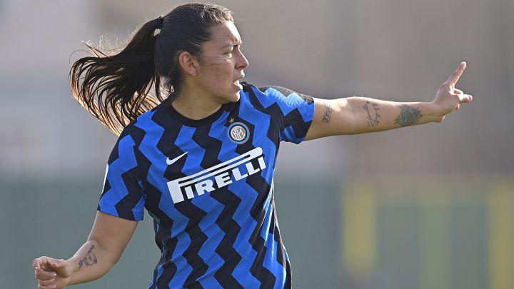 Yoreli Rincón, volante colombiana del Inter de Milán