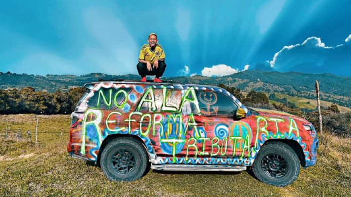 'La Liendra' y su mensaje en contra de la Reforma tributaria