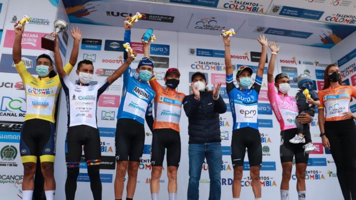 José Tito Hernández, campeón de la Vuelta a Colombia 2021