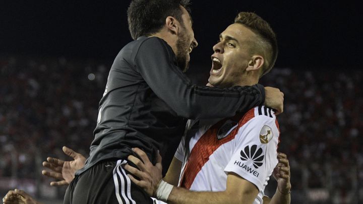 Rafael Santos Borré, delantero colombiano de River Plate