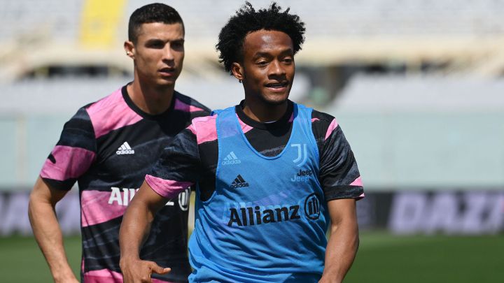 Juan Guillermo Cuadrado, lateral derecho colombiano de la Juventus