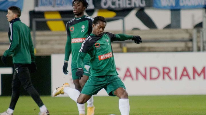 Marlos Moreno, jugador del Lommel de Bélgica