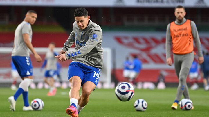 James Rodríguez jugará ante West Ham