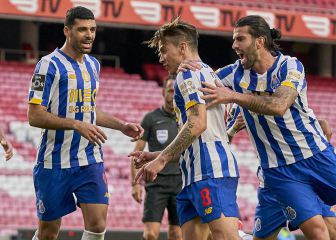 Matheus salva a Porto de la derrota ante Benfica