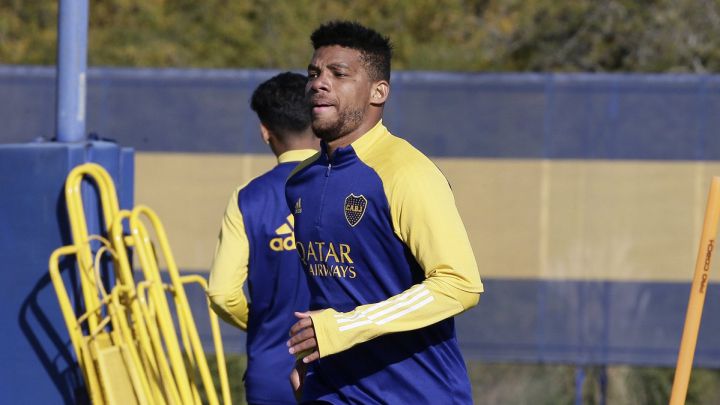 Frank Fabra, el único colombiano en Boca Juniors vs. Patronato