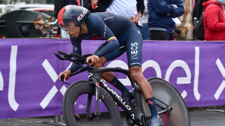 Egan Bernal, ciclista del Ineos