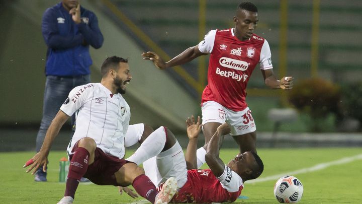 Copa Libertadores: Independiente Santa Fe visitará a Fluminense en Río de Janeiro por el grupo D y tiene dudas en la defensa por lesiones de jugadores.
