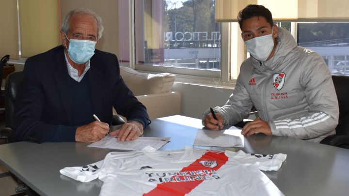 Flabian Londoño Bedoya, delantero colombiano de River Plate