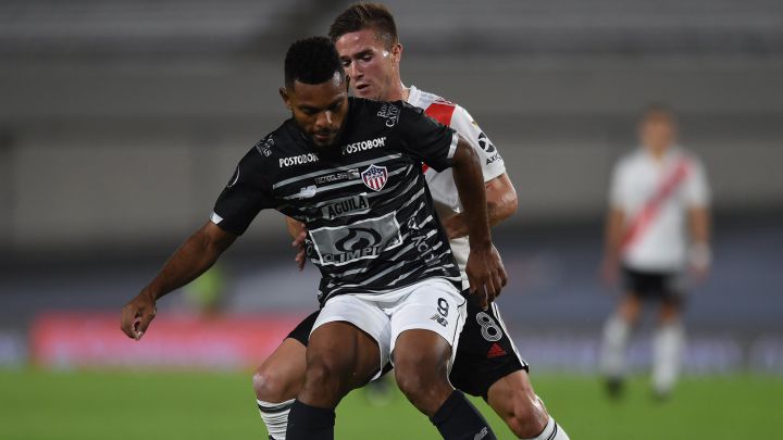 Copa Libertadores 2021: Junior - River Plate, cuarta fecha del grupo D y Miguel Ángel Borja quiere volver a marcar. Borré del otro lado llega encendido.