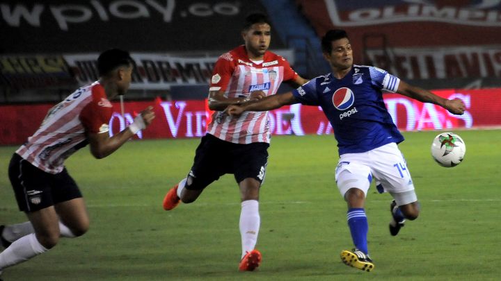 Junior vs Millonarios en la Liga BetPlay