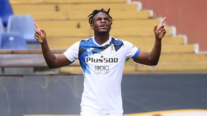 Duván Zapata, jugador de Atalanta