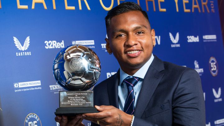 Alfredo Morelos recibió el premio por ser el jugador con más goles en torneos continentales con Rangers. Llegó a 23 goles superando a Ally McCoist.