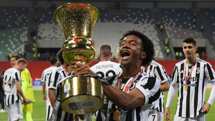 Juan Guillermo Cuadrado, lateral derecho colombiano de la Juventus