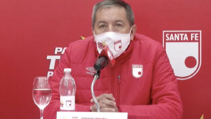 Eduardo Méndez, presidente de Independiente Santa Fe aseguró que la salida de Harold Rivera es un rumor y no ha hablado con el técnico respecto al tema.