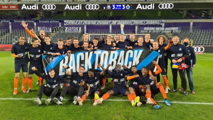 Brujas, campeón de la Liga de Bélgica