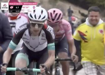 El increíble ascenso de Egan al mítico Zoncolan contra Yates