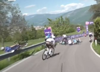 La dura caída de Evenepoel que provocó su retiro