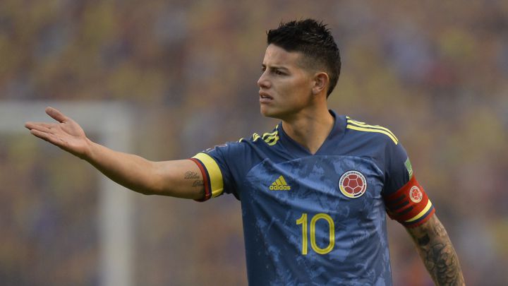 James Rodríguez, volante de la Selección Colombia