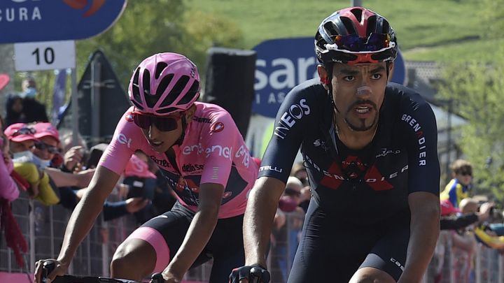 Daniel Felipe Martínez, ciclista del INEOS, se refirió a lo sucedido en la etapa 19 del Giro de Italia. Su trabajo fue clave para Egan Bernal