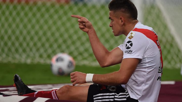 Rafael Santos Borré, delantero de River Plate, estaría en la lista de deseos de Maurizio Sarri, quien estaría muy cerca de llegar a la Lazio