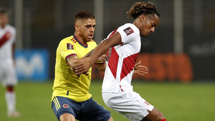 Los números de Gustavo Cuéllar en su regreso a la Selección Colombia ante Perú.