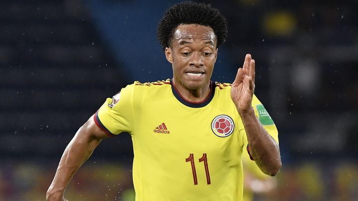 Juan Guillermo Cuadrado fue una de las figuras de Selección Colombia ante Argentina. El mediocampista de 33 años tuvo registros sorprendentes en el Metro.
