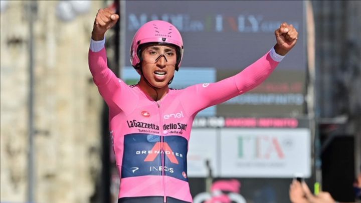 Egan Bernal, ciclista del Ineos