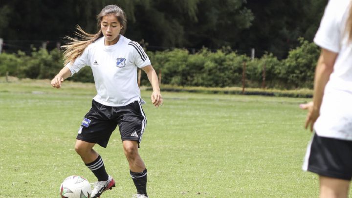 Sharon Ramírez, jugadora de Millonarios Femenino