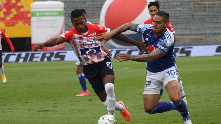 Millonarios - Junior en la Liga BetPlay