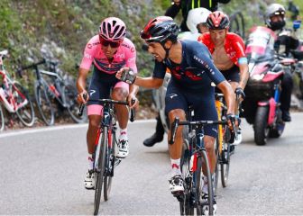 Daniel Martínez es premiado como el mejor gregario del Giro